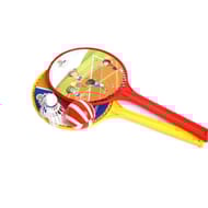 Raquette de badminton avec balle