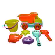 Jeux de plage camion de chantier + accessoires