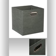 Boite rangement 31x31cm kaki