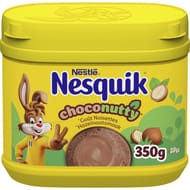 Nesquik choco nutty goût choco noisette poudre cacaotée 350g