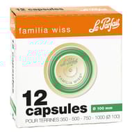 Le parfait étui 12 capsules d100 familia wiss