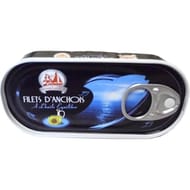 La Monégasque Boite 1/15 filets d'anchois allongés à l'huile équilibre 50g