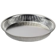 Moule a tarte 31cm en acier etame