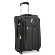 Valise souple 55cm ext pin up 6 noir 2 roues