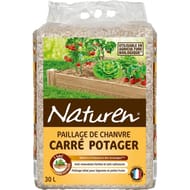 Paillage carré potager 30 litres