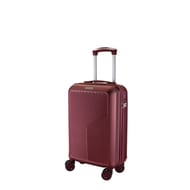 Valise rigide 56cm galaxie bordeaux