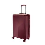 Valise rigide 77cm galaxie bordeaux