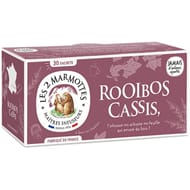 Les 2 marmottes infusion  rooibos cassis x30 36g