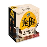 Coffret leffe sélection 3x75cl + 2 verres Vol.6.06%
