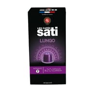Sati capsules café lungo x20 -104g