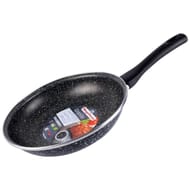 Vitrinor poêle 20 cm acier induction effet pierre int/ext