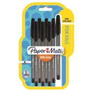 8 stylos inkjoy 100 cap med noir