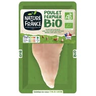 Nature de France escalope extra fine de poulet fermier bio x2