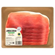 Jambon serrano 6 tranches fines 100g  Aoste