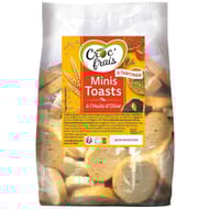 Mini toasts à l'huile d'olive 100g