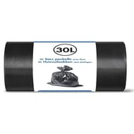 Sacs poubelle x40 lien classique 30l