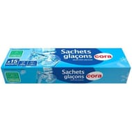 Cora sachets x15 glaçons