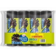 Cora sacs poubelle 4 x10 lien classique 100l