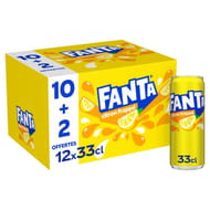 Fanta citron boite 10+2x33cl gratuits