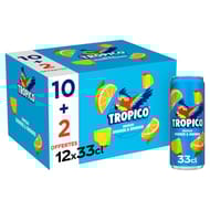 Tropico original 12x33cl dont 2 gratuites