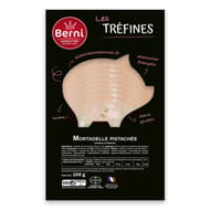 Berni les trefines mortadelle pur porc tranché 100g