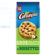 Granola extra cookies chocolat et noisettes 184g