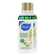 Monsavon au lait gel douche amande très douce 300ml lot de 2
