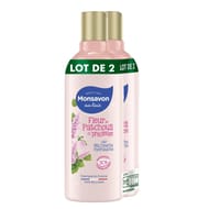 Monsavon au lait gel douche fleur de patchouli 300ml lot de 2