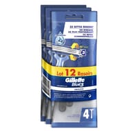 Blue 3 Gillette rasoirs jetables 3x4 - pack de 12