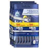 Gillette blue 3 rasoirs jetables 3x8 pack de 24