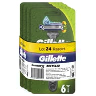 Gillette sensor jetable recycled 4x6