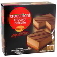 Cora dégustation croustillant chocolat noisette 420g