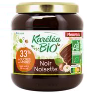 Karelea pâte à tartiner noir noisettes bio 350g
