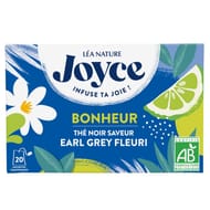 Joyce thé noir earl grey fleuri bio 30g
