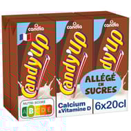 Candy'Up chocolaté allégé en sucre 6x20cl