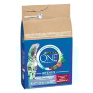 Purina one chat Stérilisé croquettes pour chat adulte au boeuf et au blé 3KG