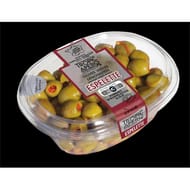 Olives vertes dénoyautées piment d'Espelette 200g