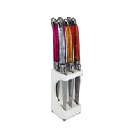 Bloc couteaux x6 coloris chauds