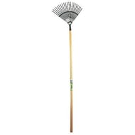 Cora balai à gazon renforcé fil rond emmanché 140cm