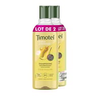 Timotei shampoing femme huile d'argan bio & fleur de jasmin 2x300ml