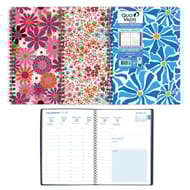 Quo vadis agenda color plan 21 150x210 160 pages 3 visuels ass vegetal