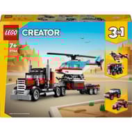 31146 - Lego Creator - Le camion remorque avec hélicoptère