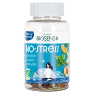 Biosens gummies no stress bio goût pêche 100g