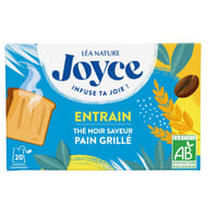 Joyce thé noir saveur pain grillé bio x20 sachets 30g