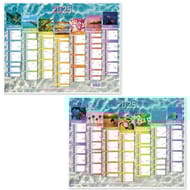 Exacompta calendrier grille recto verso 6 mois 53x40.5 cm exotique