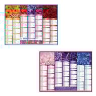 Exacompta calendrier perforé recto verso  6 mois 27x21 cm
