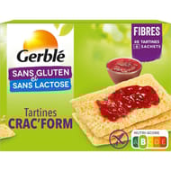 Gerble sans gluten crac forme 2x125g