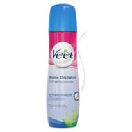 Veet brume dépilatoire peaux sensibles aloé vera & vitamine e 150ml