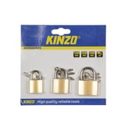 Lot de 3 cadenas 3 tailles : 40, 30, 25 cm  + clés en triples