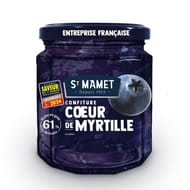 St mamet confiture coeur de myrtille 310g